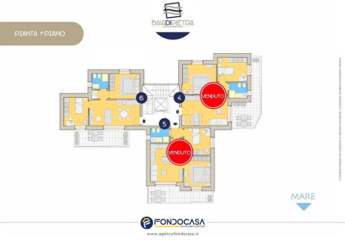 Appartamento trilocale in vendita in Via San Domenico, Pietra Ligure