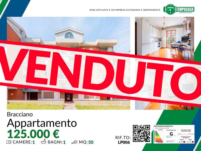 Appartamento bilocale in vendita in Via dei pioppi, Centro, Bracciano