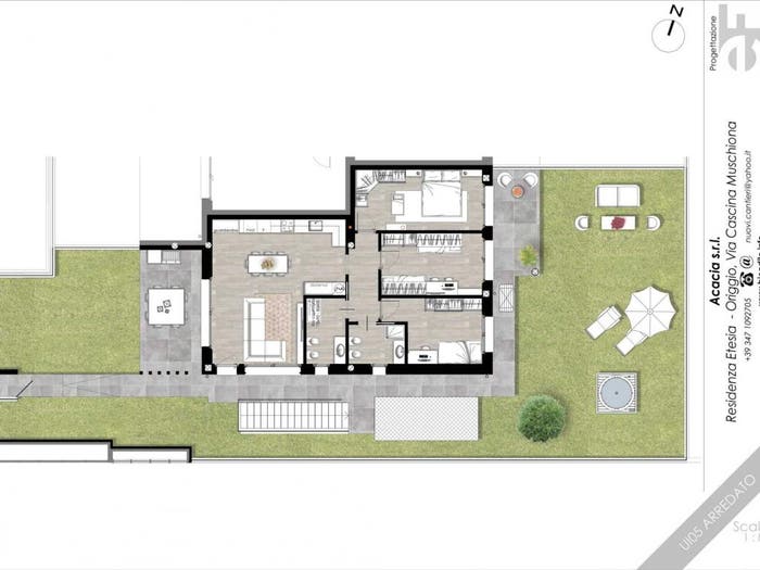 Appartamento quadrilocale in vendita in Via Don Giovanni Minzoni, Origgio