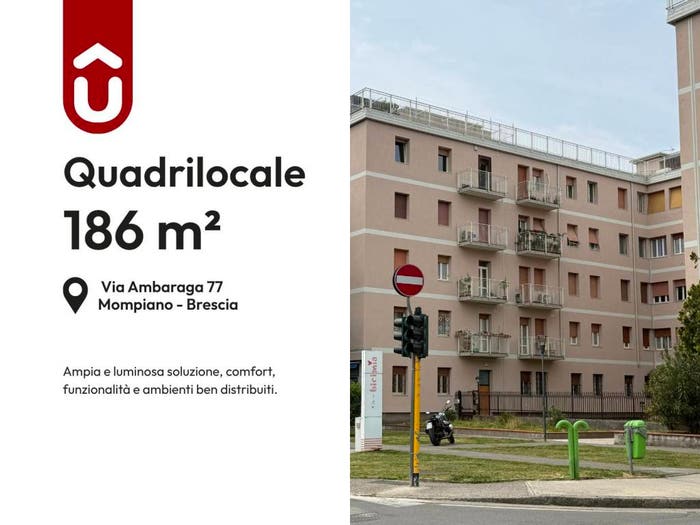 Appartamento quadrilocale in vendita in Via Ambaraga, Mompiano Costalunga, Brescia