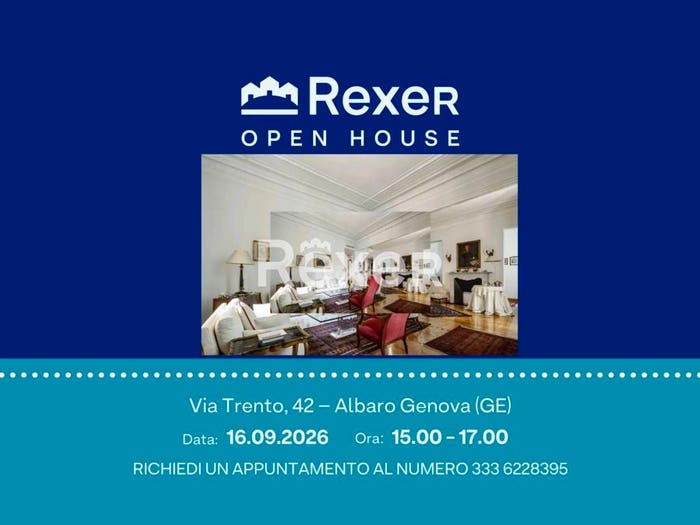 Appartamento con 5 locali in vendita in Via Trento, Albaro, Genova