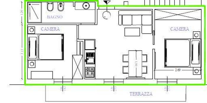 Appartamento trilocale in vendita in Via Mario Ulivelli, Novoli, Firenze