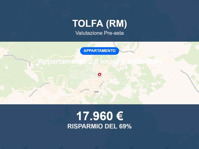 Appartamento bilocale in vendita in Via del Mattatoio Mattatoio, Centro, Tolfa