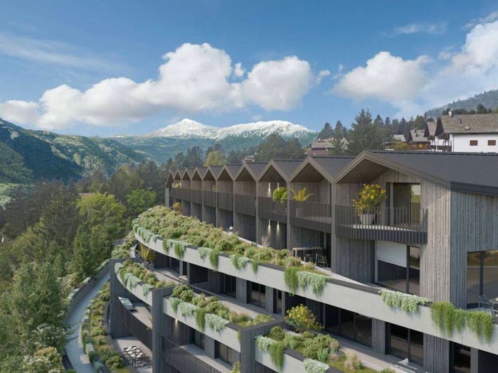 Appartamento quadrilocale in vendita in Via Alcide De Gasperi, Centro, Folgaria