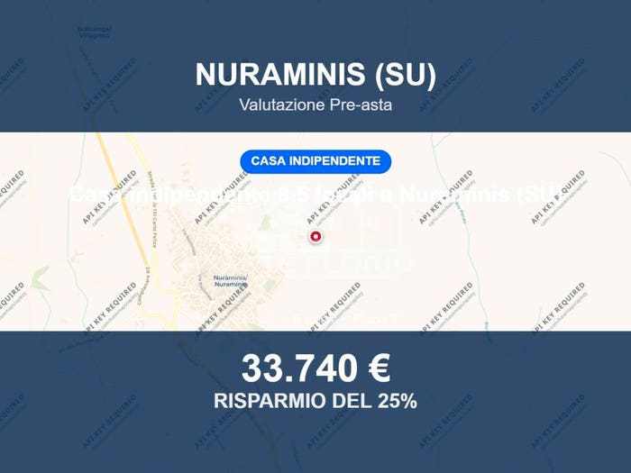 Casa con 6 locali in vendita in Via Nazionale, Centro, Nuraminis