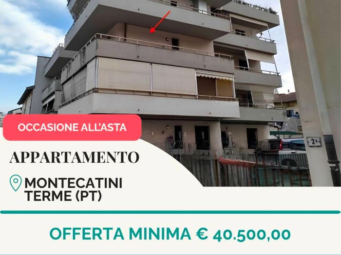 Appartamento trilocale in vendita in Via Indipendenza, MontecatiniTerme