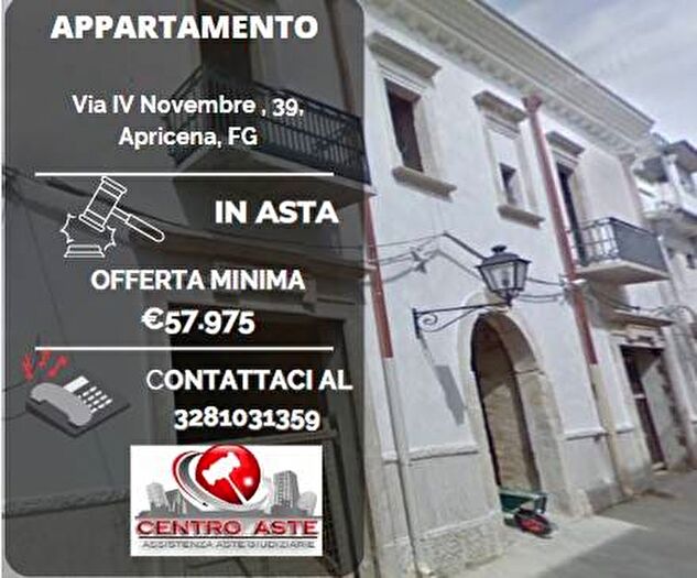 Appartamento con 6 locali in vendita in Via IV Novembre Apricena FG Italia, Apricena