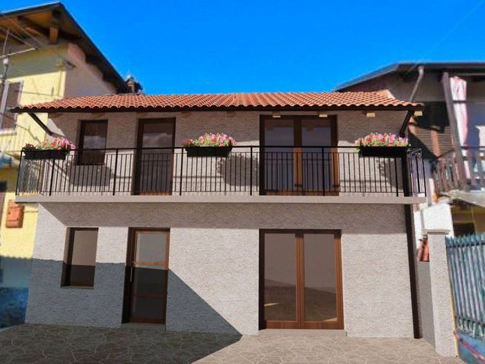 Casa quadrilocale in vendita in Via Cantalupa, Centro, Frossasco