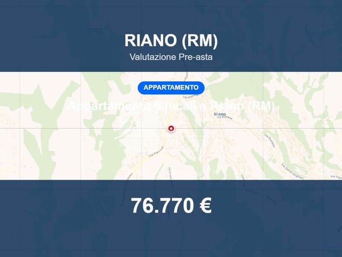 Appartamento con 6 locali in vendita in Via Monte di Mezzo a, Centro, Riano
