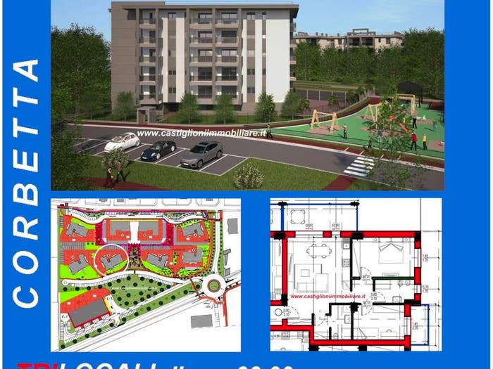 Appartamento trilocale in vendita in Via Silvio Pellico, Semicentro Isola, Corbetta