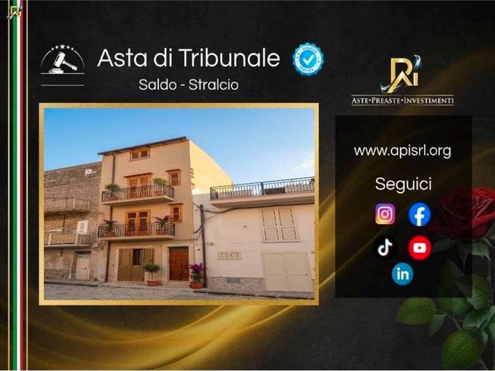 Appartamento quadrilocale in vendita in Via dei Pastori, Centro, Palma di Montechiaro