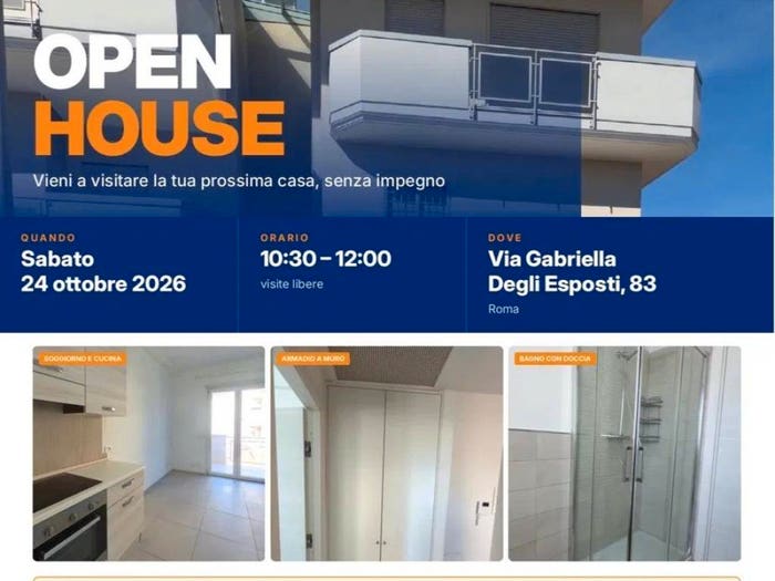 Appartamento bilocale in vendita in Via Gabriella degli Esposti, Casalotti, Roma
