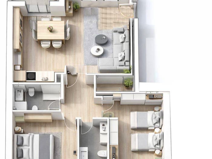 Appartamento trilocale in vendita in Via Lago Maggiore, Montebello Vicentino