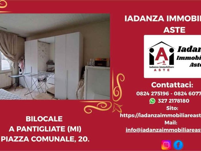 Appartamento trilocale in vendita in Piazza Comunale, Pantigliate