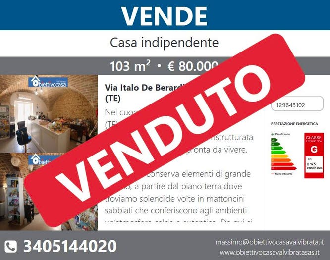 Casa con 5 locali in vendita in Via Italo De Berardinis, Centro, Nereto