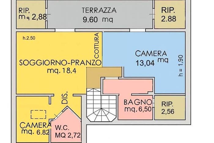 Appartamento trilocale in vendita in Viale della Vittoria, Marina di Cecina, Cecina
