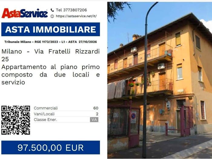 Appartamento bilocale in vendita in Via Fratelli Rizzardi, Trenno, Milano