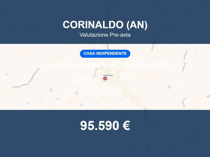 Casa trilocale in vendita in via Crocefissetto, Centro, Corinaldo
