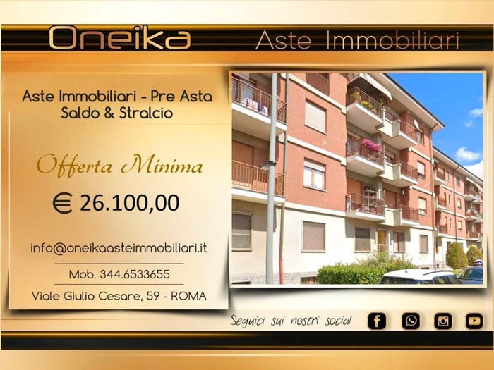 Appartamento bilocale in vendita in Via Giovanni Piumati, Centro, Bra