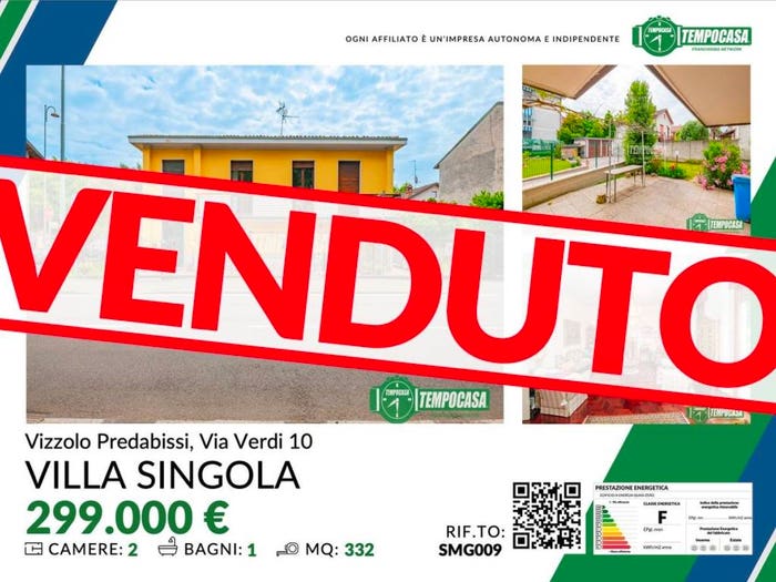 Casa trilocale in vendita in Via Giuseppe Verdi, Vizzolo Predabissi