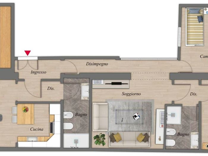 Appartamento con 6 locali in vendita in Santo Spirito, Firenze