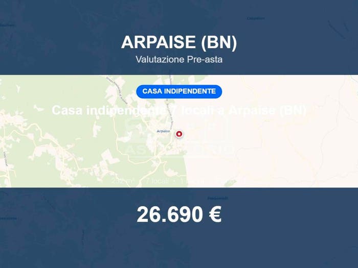 Casa con 6 locali in vendita in via Russi, Arpaise