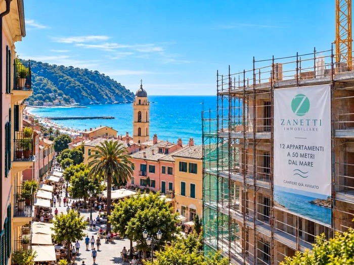 Appartamento trilocale in vendita in Via Caveri, Centro, Moneglia