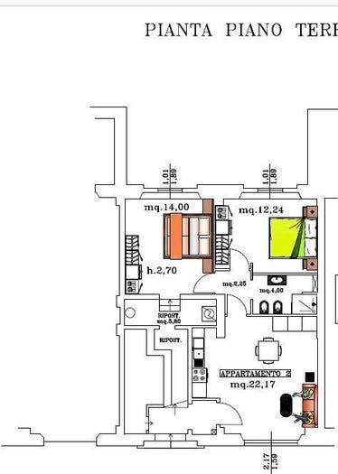 Appartamento trilocale in vendita in Centro, Poggibonsi