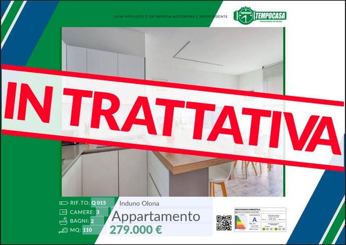 Appartamento quadrilocale in vendita in Via San Cassano, Induno Olona