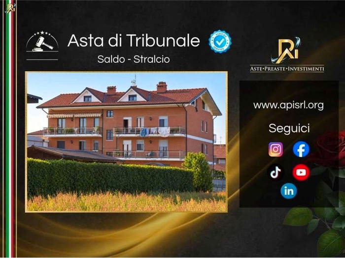 Appartamento trilocale in vendita in Via Palestro, Foglizzo