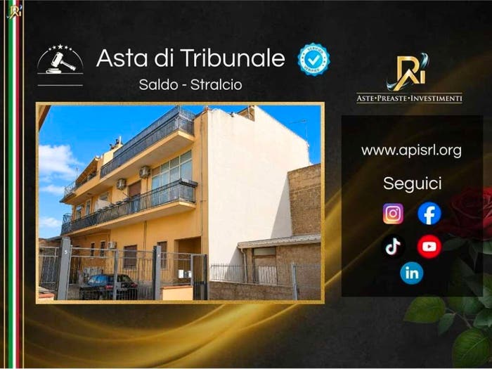 Appartamento trilocale in vendita in Via sturzo, Rosolini