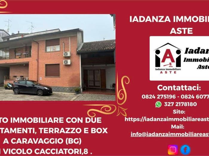 Appartamento con 6 locali in vendita in Vicolo Cacciatori, Centro, Caravaggio