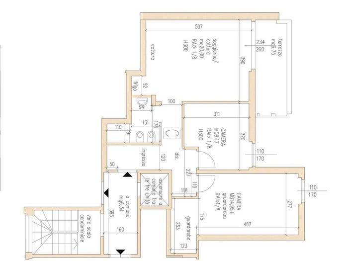 Appartamento trilocale in vendita in Via della Villa Demidoff, Novoli, Firenze