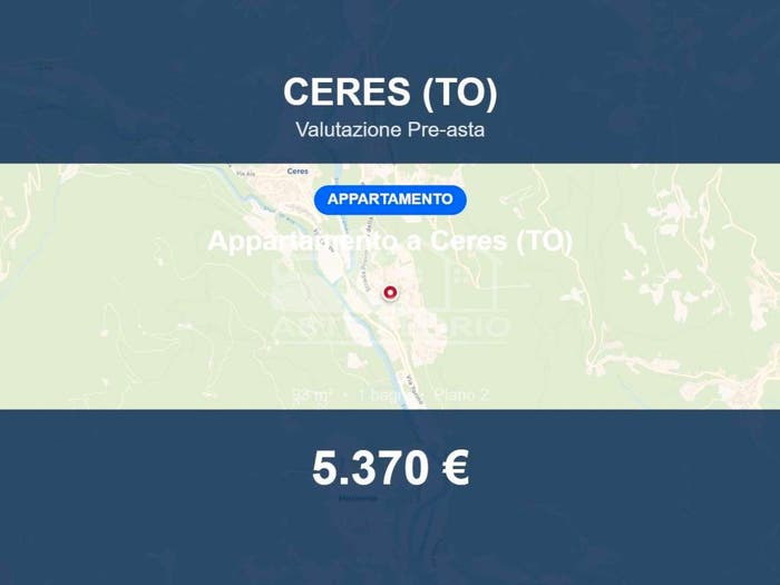 Appartamento bilocale in vendita in Frazione Procaria, Procaria, Ceres