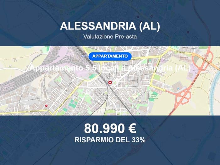 Appartamento con 5 locali in vendita in Viale Medaglie d'Oro, Pista Europa, Alessandria