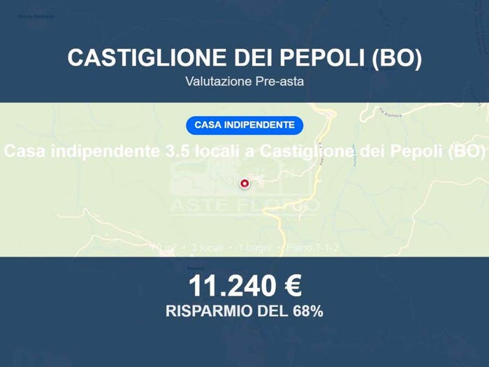 Casa trilocale in vendita in Via Bagucci, Baragazza, Castiglione dei Pepoli