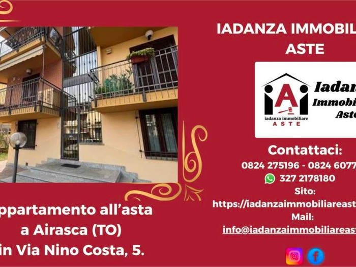 Appartamento con 5 locali in vendita in Via Nino Costa Airasca TO Italia, Centro, Airasca