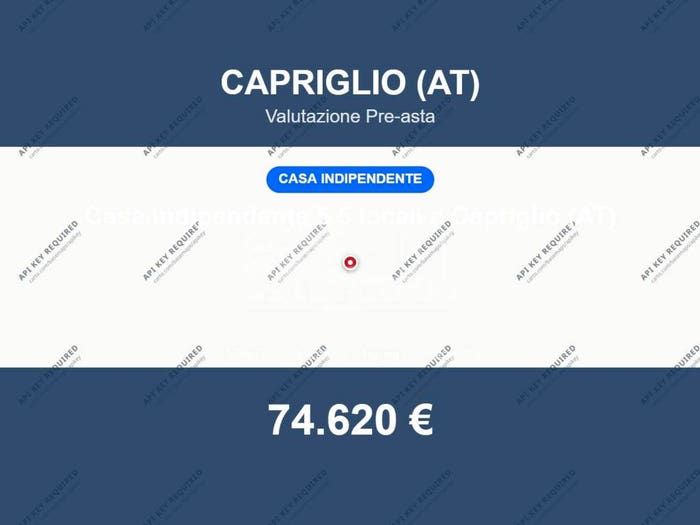 Casa con 5 locali in vendita in Via Fontana, Cecca Agagliate, Capriglio