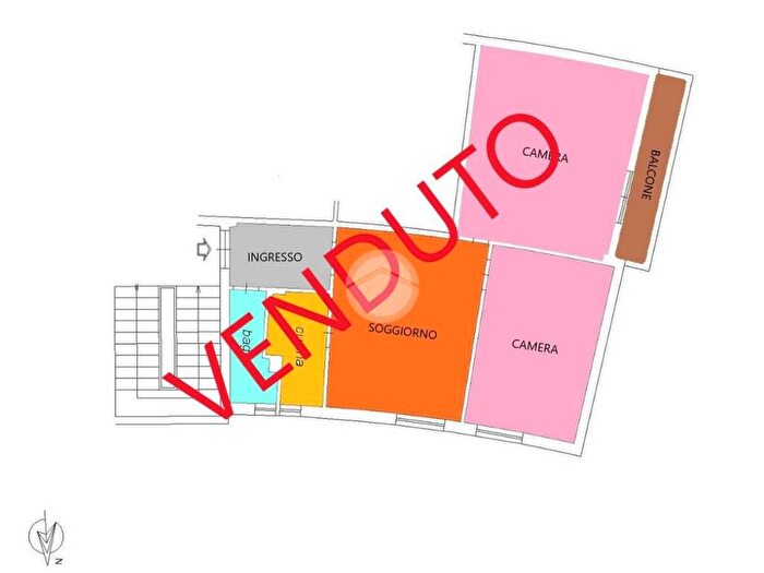 Appartamento trilocale in vendita in Via Luigi Fincati, Garbatella, Roma