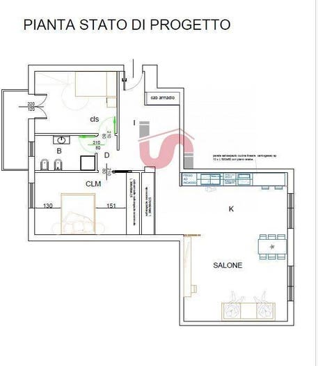 Appartamento bilocale in vendita in Via San Gaetano, Centro Storico, Benevento