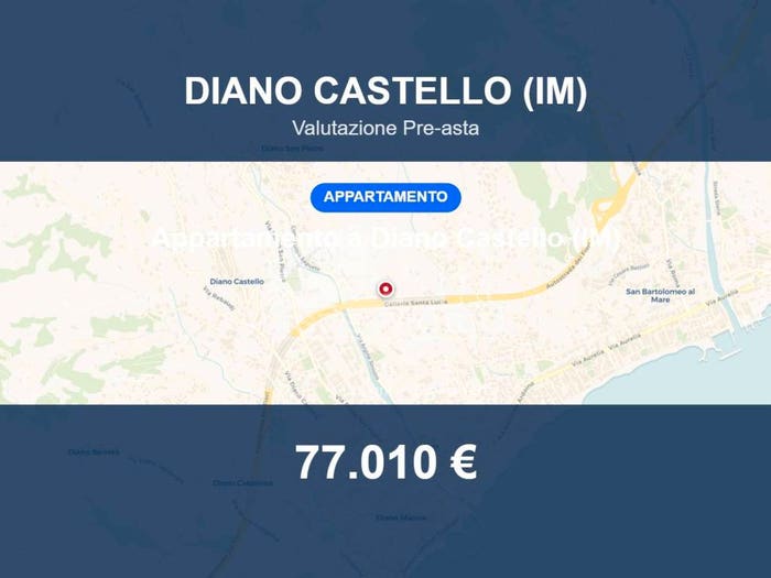 Appartamento bilocale in vendita in Via Case Sparse, Centro, Diano Castello