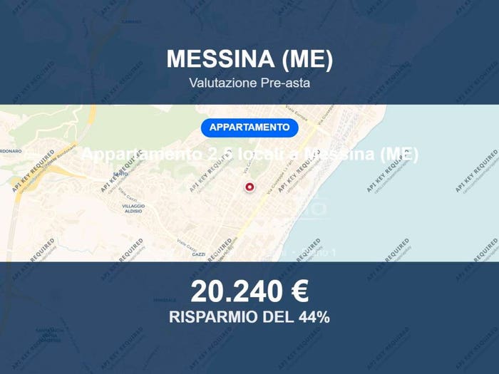 Appartamento bilocale in vendita in Via S Cosimo, Provinciale Quartiere Lombardo, Messina