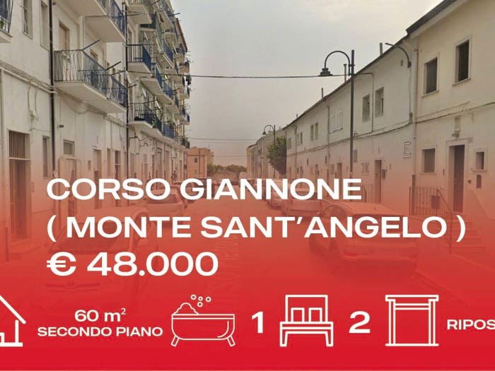 Appartamento trilocale in vendita in Corso Vittorio Emanuele, Centro, Monte Sant'Angelo