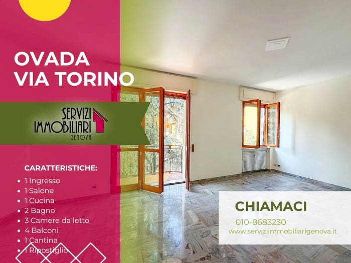 Appartamento con 5 locali in vendita in Via Torino, Centro, Ovada