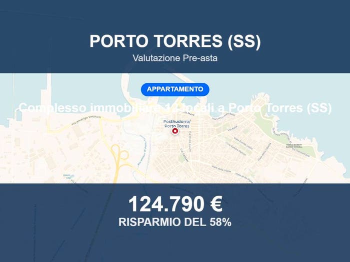 Appartamento trilocale in vendita in Via Camillo Benso Conte di Cavour, Porto Torres