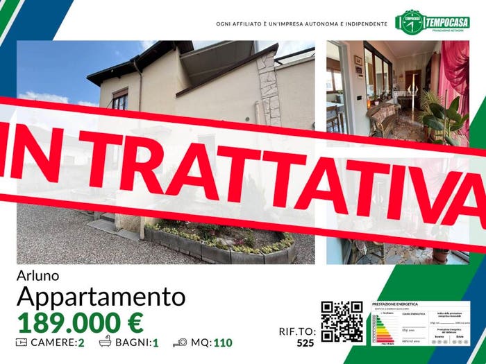Appartamento trilocale in vendita in Via San Paolo, Centro, Arluno