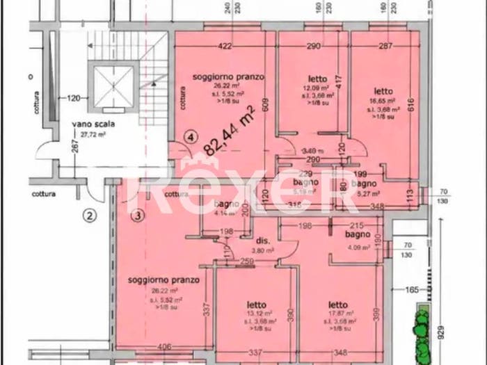 Appartamento trilocale in vendita in Via Primo Riccitelli, Pineta, Pescara