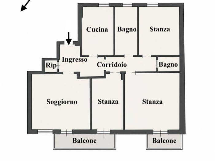 Appartamento quadrilocale in vendita in Via Roen, Gries San Quirino, Bolzano