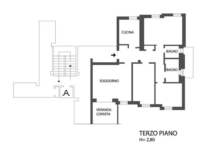Appartamento quadrilocale in vendita in Via Jacopo Tintoretto, Centro, Castelletto Sopra Ticino