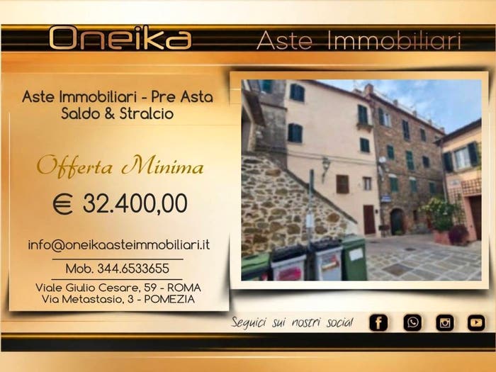 Appartamento trilocale in vendita in Via Settembre, Centro, Manciano